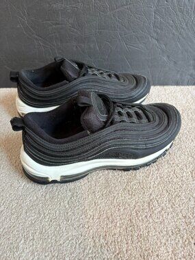 Nike Air Max 97 Women's Running Shoes Size 9.5 Black White WLZHK12